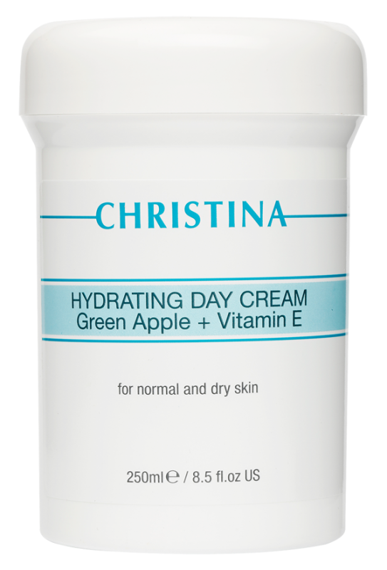 Christina Hydrating Day Cream Green Apple + Vitamin E for normal and dry skin