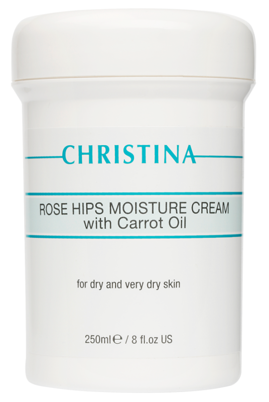 Christina Rose Hips Moisture Cream with Carrot Oil for dry and very dry skin